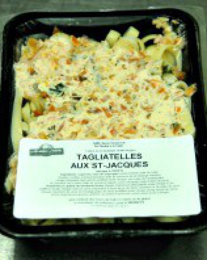 Tagliatelles aux noix de St Jacques