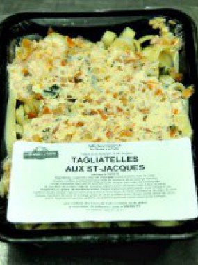 Tagliatelles aux noix de St Jacques