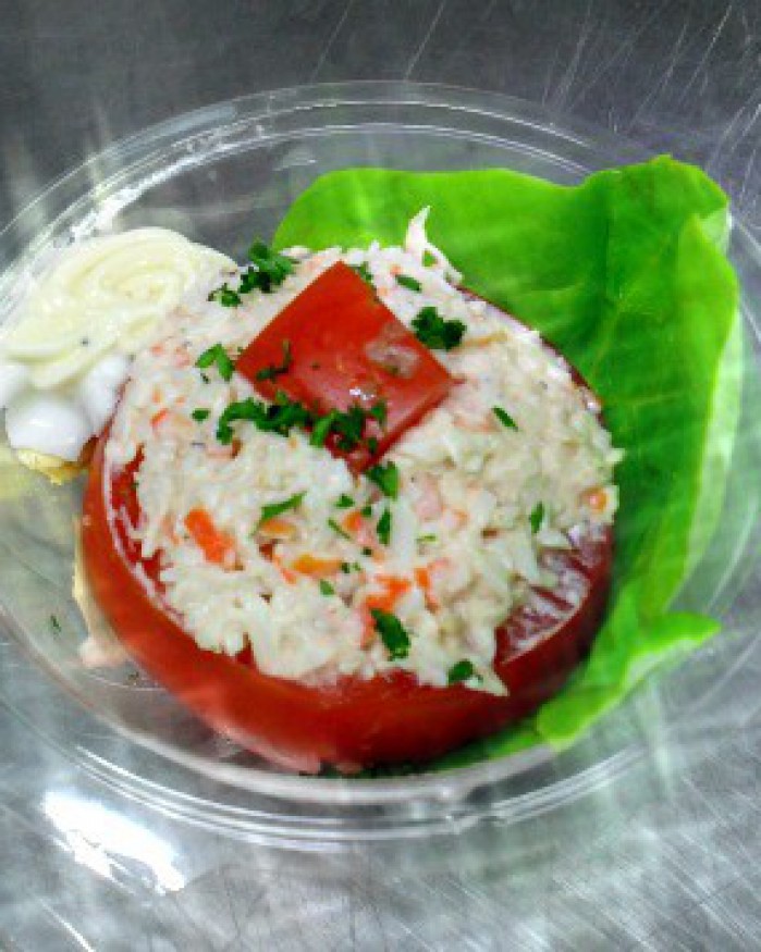 Tomate au Crabe