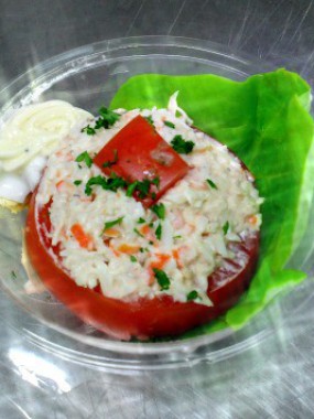 Tomate au Crabe