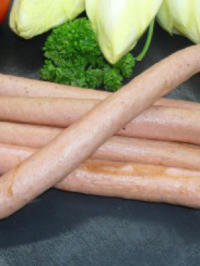 Saucisse de Strasbourg maison