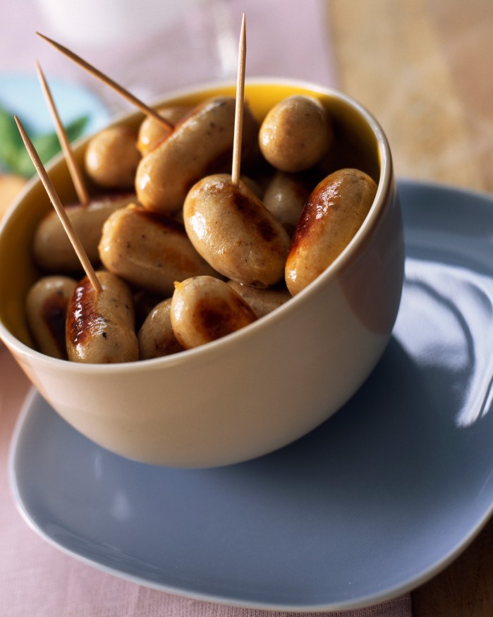 Mini boudins blancs truffés maison