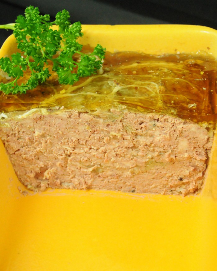 Pâté grand-mère moulé à la louche