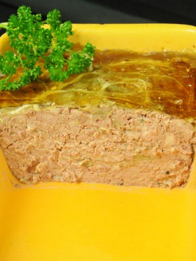 Pâté grand-mère moulé à la louche