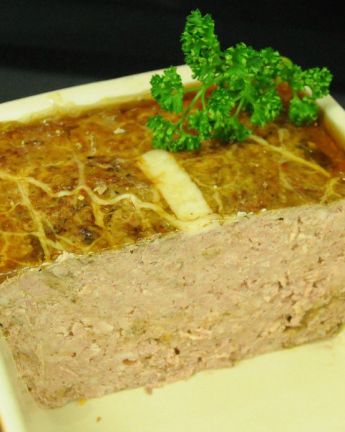 Terrine du Ch'ti fondue d endives et bière