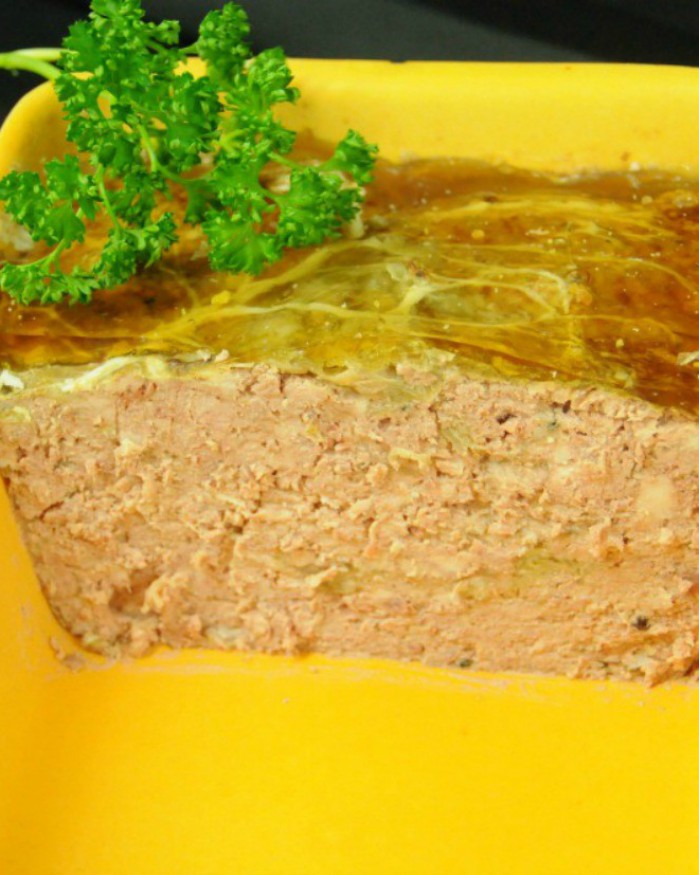 Paté au poivre vert