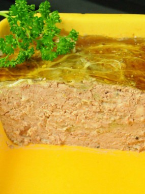 Paté au poivre vert