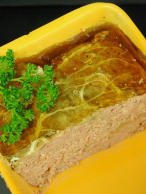 Paté aux échalotes