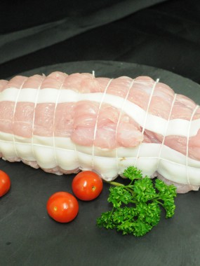 Rôti de dinde farce truffée