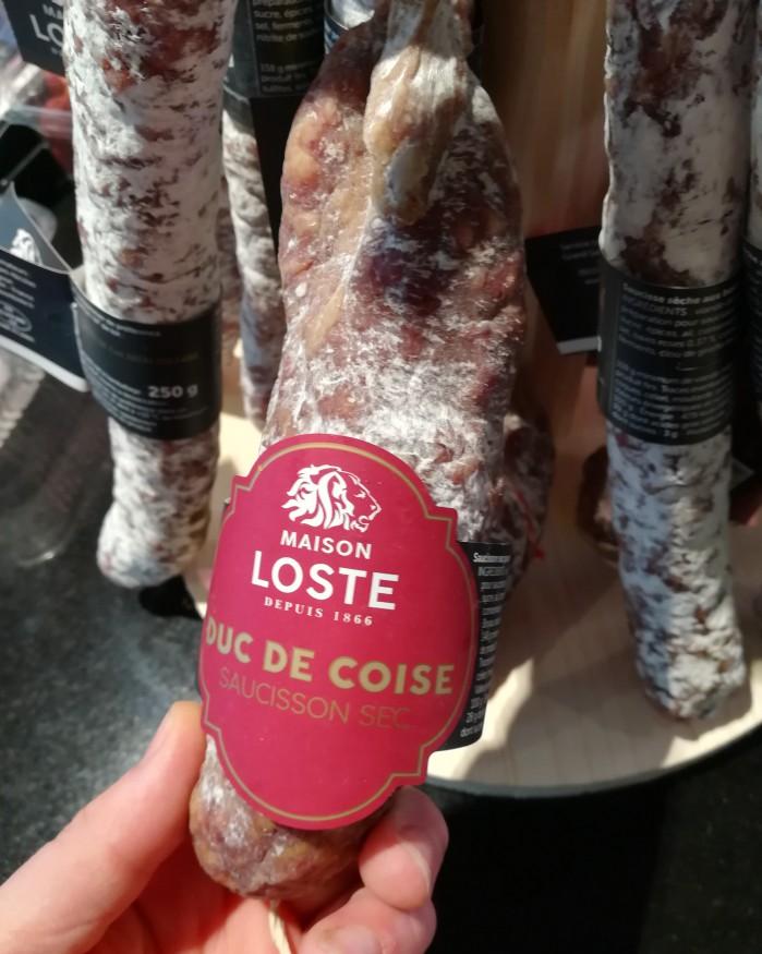 Saucisson sec maison loste