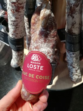 Saucisson sec maison loste