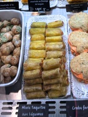 Mini taquitos aux légumes la douzaine