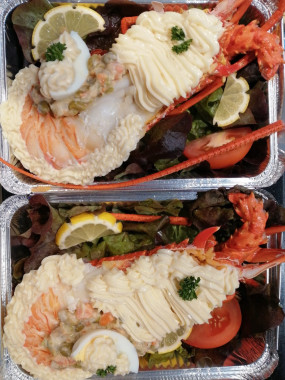 1/2 langouste à la Parisienne