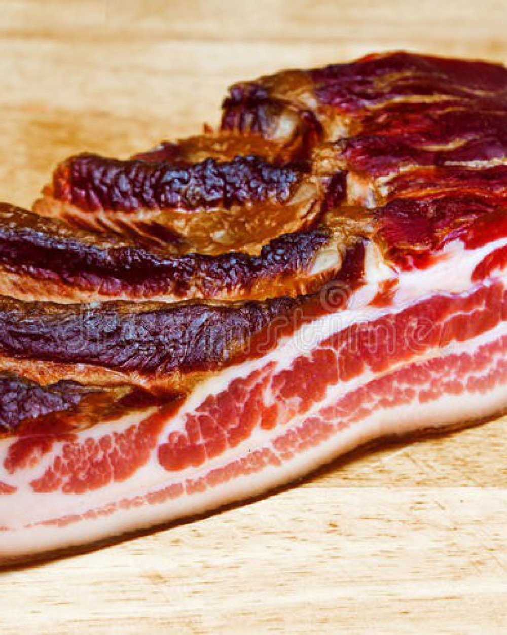 Lard fumé maison De l'étable à la table